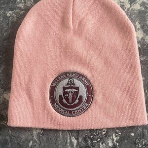 Walter Reed Army Medical Center Pink Beanie